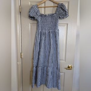 Maxi Gingham Dress